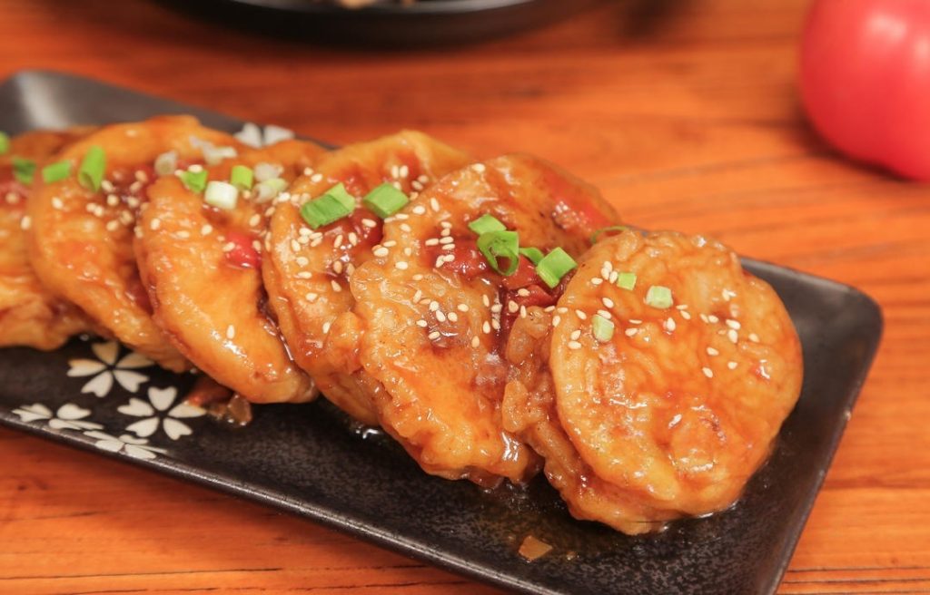 Crispy Stuffed Lotus Root