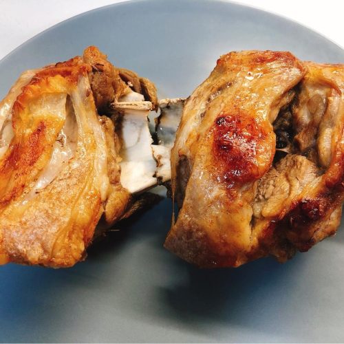 Oven Roasted Lamb Leg