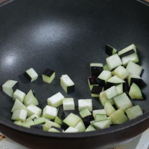 Sear the Eggplant