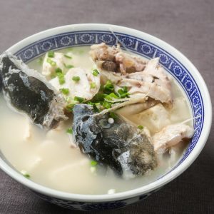 Fish Bone Tofu Soup
