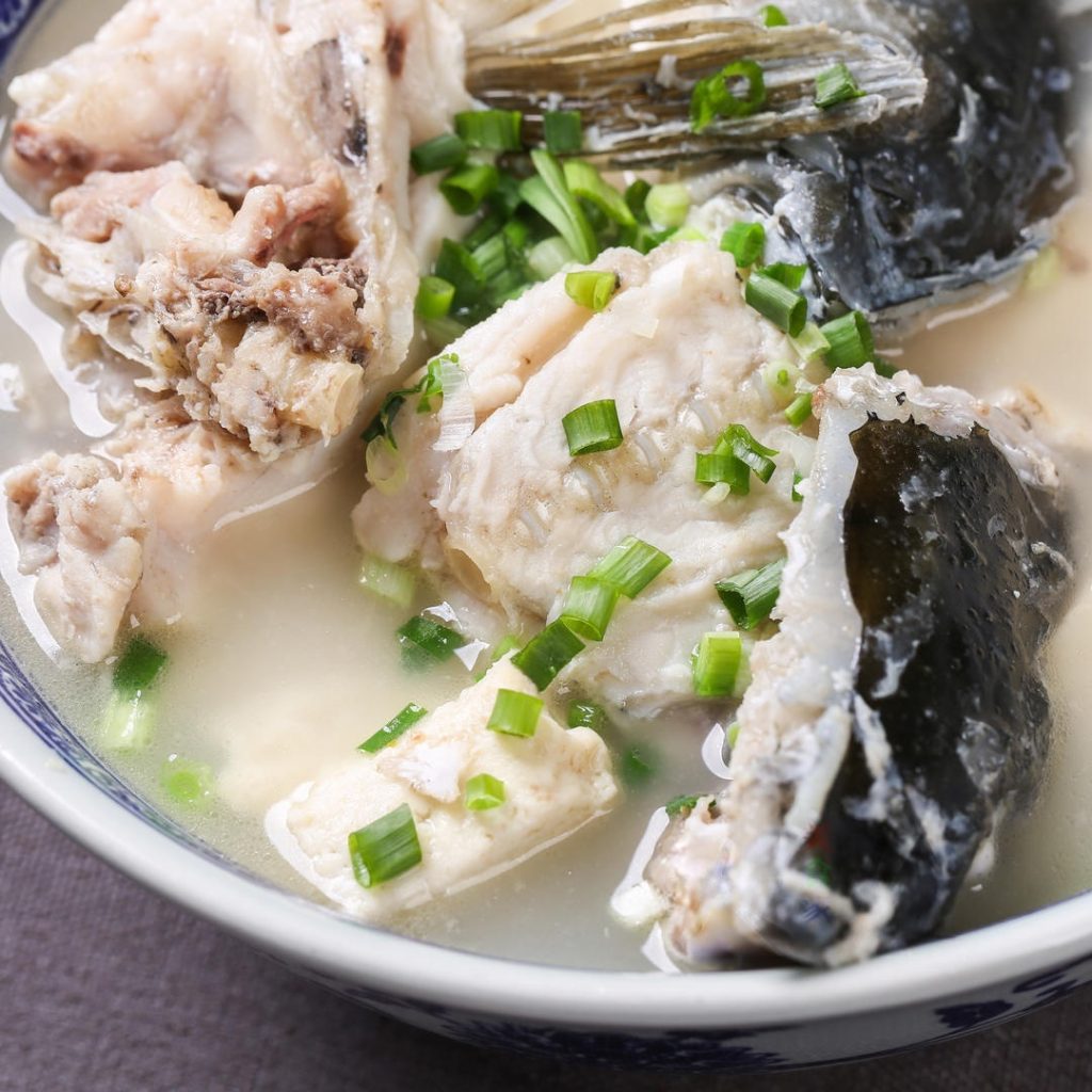 Fish Bone Tofu Soup