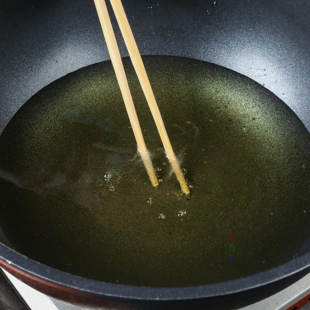 Frying the Meatballs