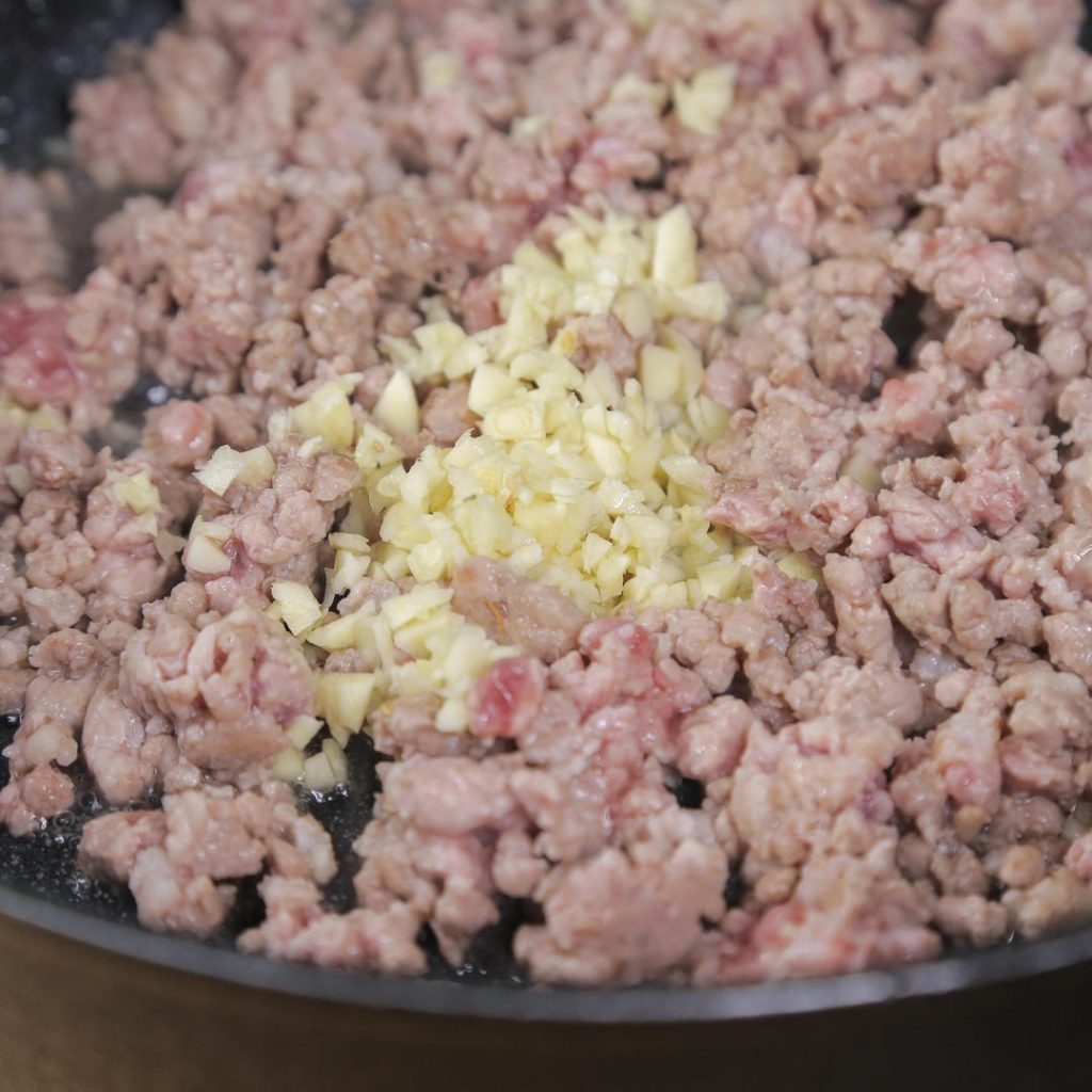 Cook the Aromatics and Pork
