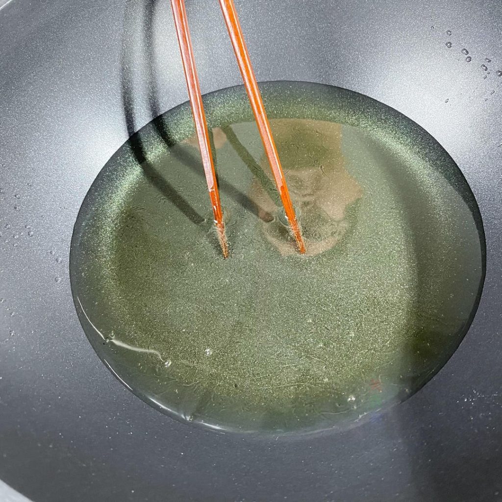 Heat the Oil