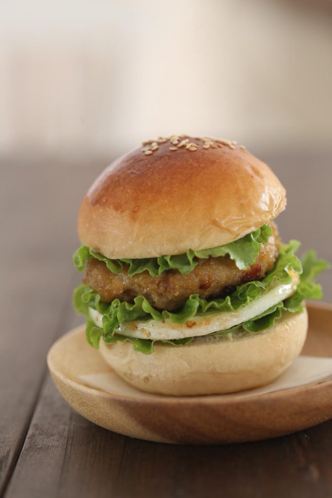 Juicy Chinese Pork Burger Patties