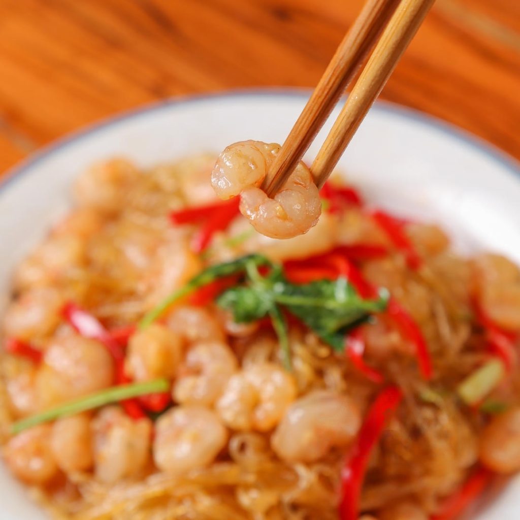 King Prawn Vermicelli Clay Pot