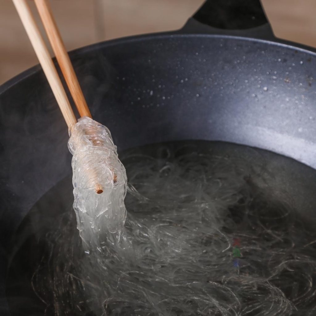 Blanch the Vermicelli
