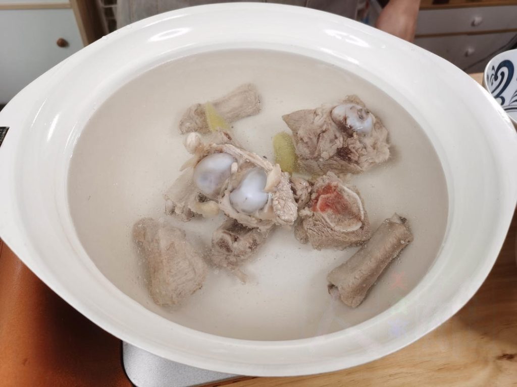 Simmer the Soup Base