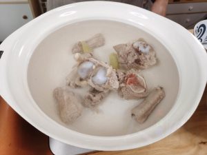 Simmer the Soup Base