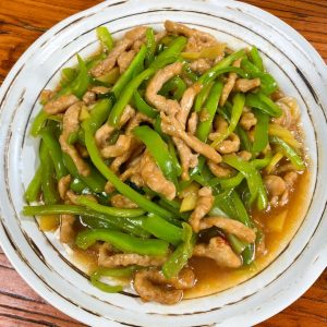 microwave on High for 2 minutes. The sauce will melt, the meat will finish cooking, and it will taste like it just came out of the wok!