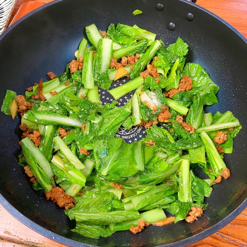 Stir-fry the Greens