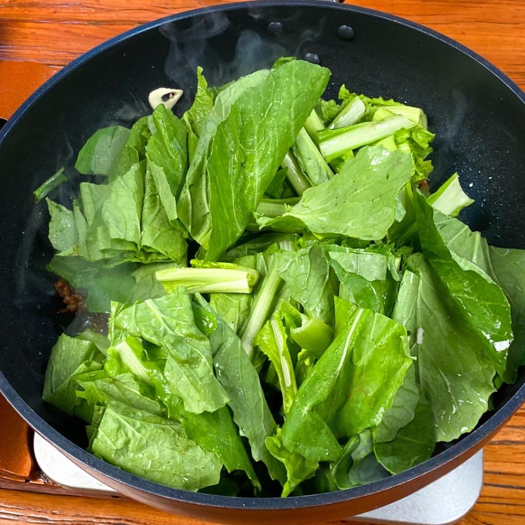 Stir-fry the Greens