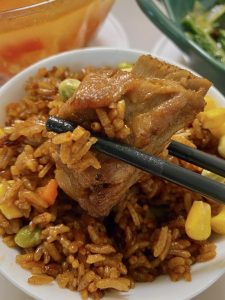 One Pot Rice Cooker Pork Ribs and Rice