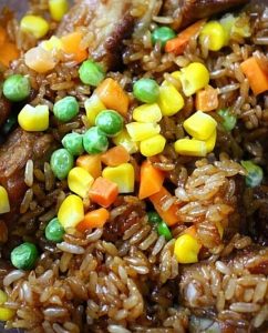 Rice Cooker Pork Ribs and Rice