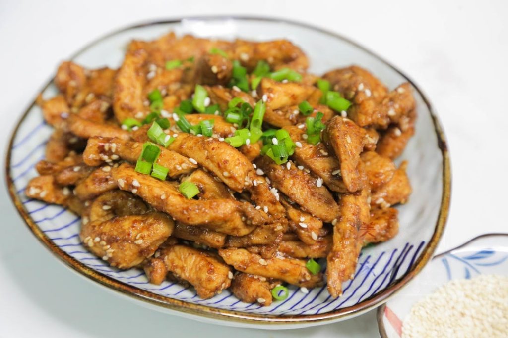 Pan-fried cumin chicken