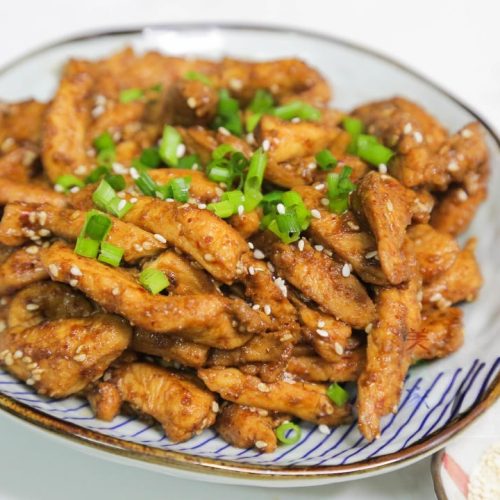 Pan-fried cumin chicken
