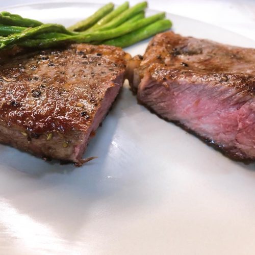 Pan-Seared Sirloin Steak