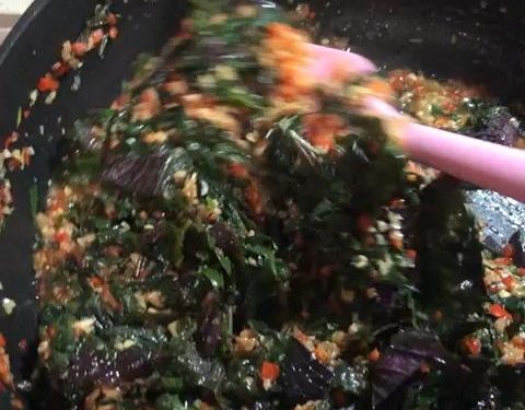 Simmer and Adjust Oil
