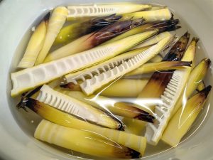 Blanching the Shoots