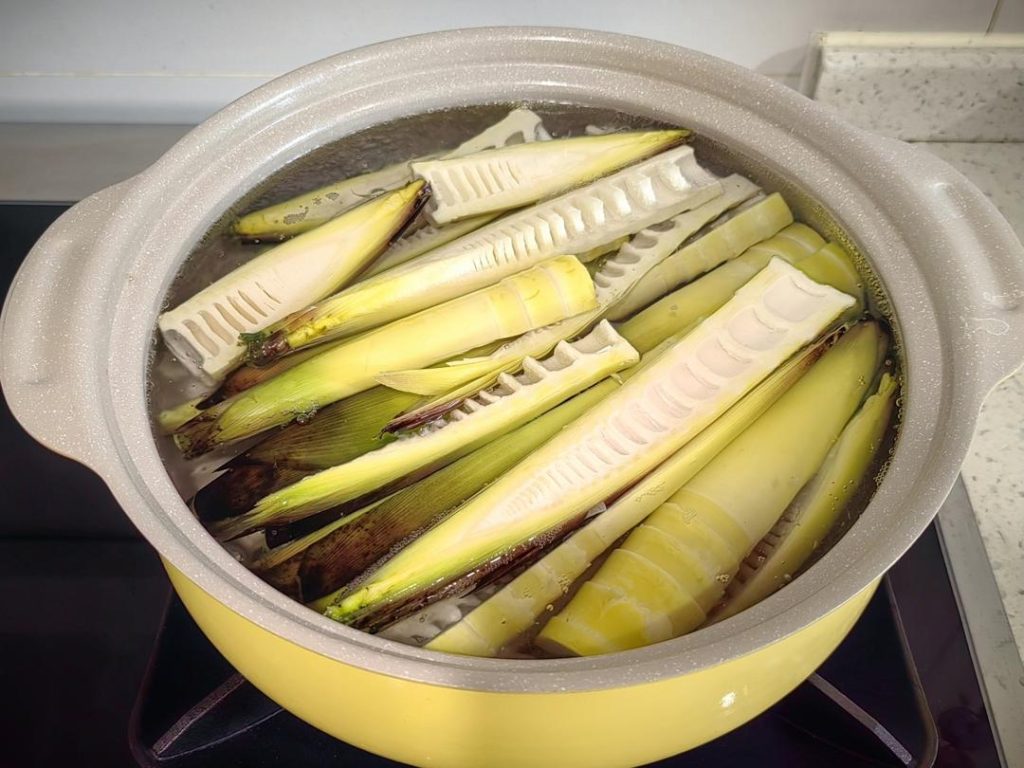Blanching the Shoots