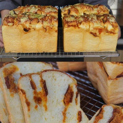 Pork Jerky and Pork Floss Bread
