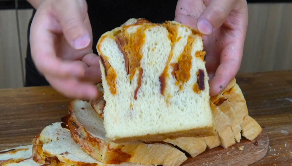 Pork Jerky and Pork Floss Bread