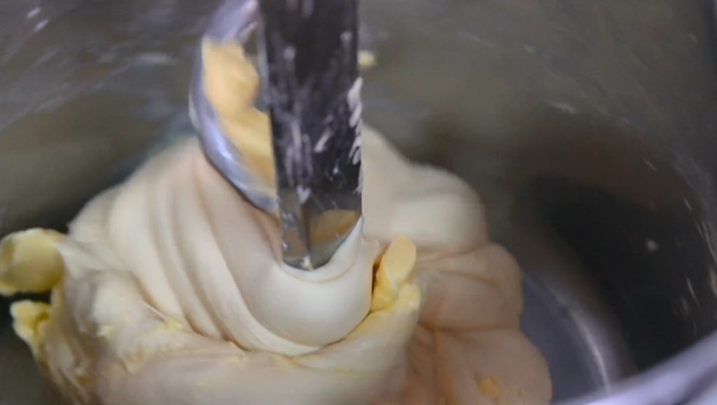 Add Butter and Knead to "Windowpane"