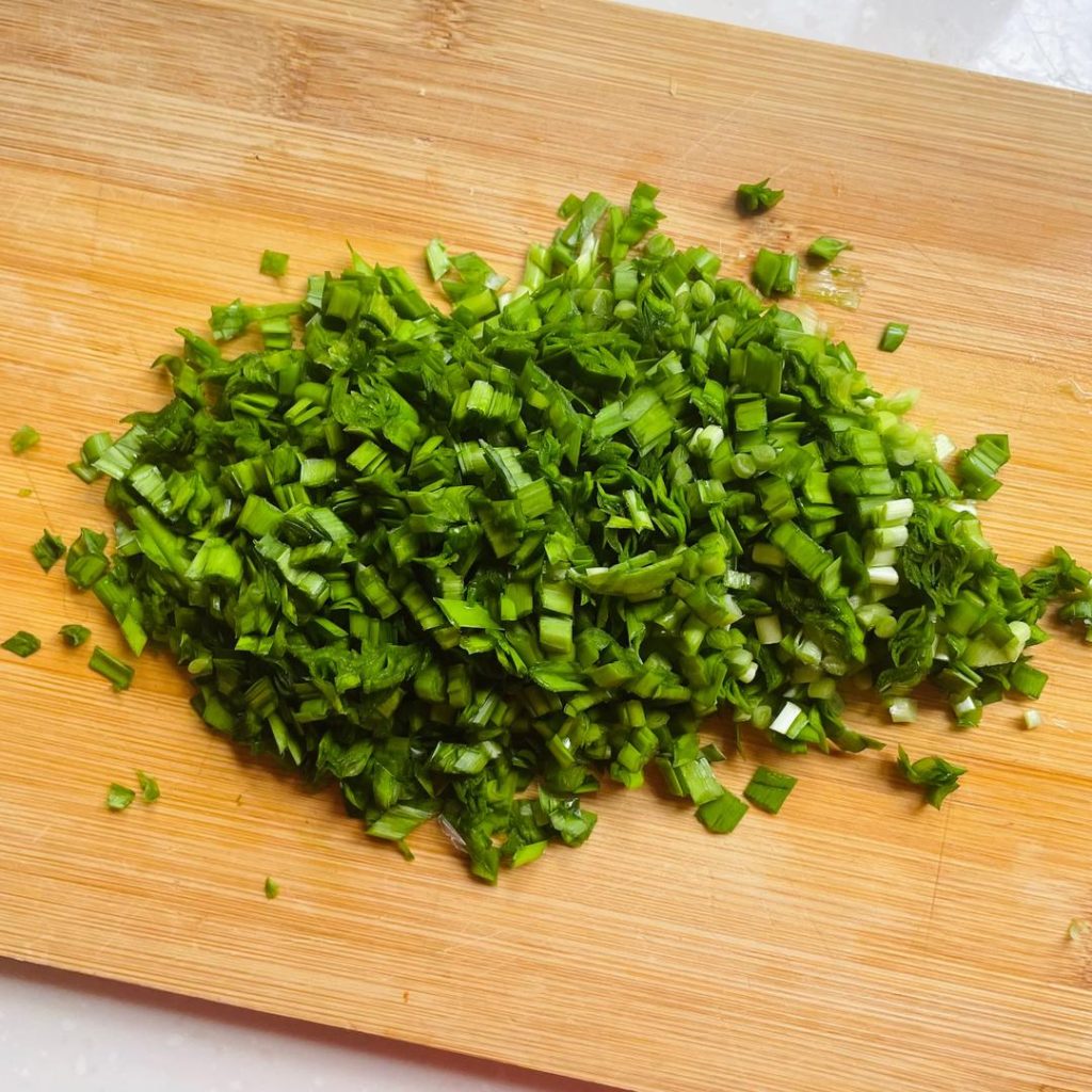 Add the Chives