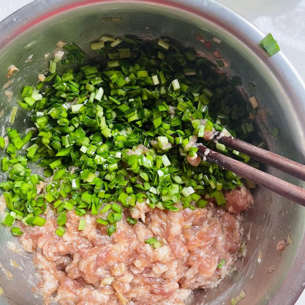 Add the Chives