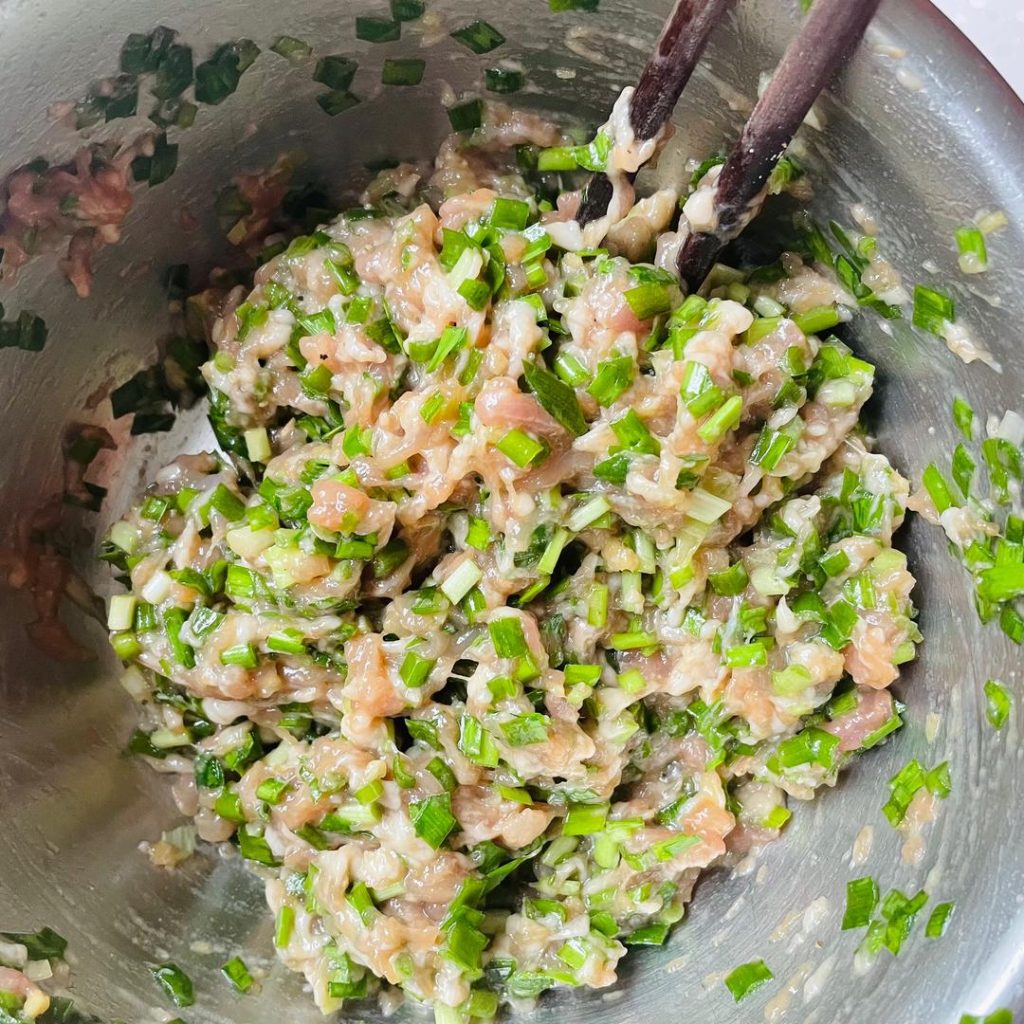 Add the Chives