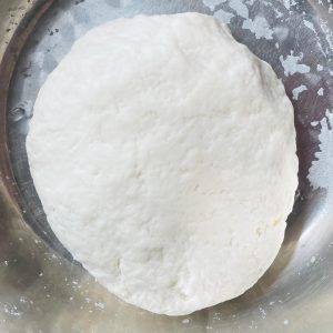 Prepare the Dough (The "Semi-Hot" Method)