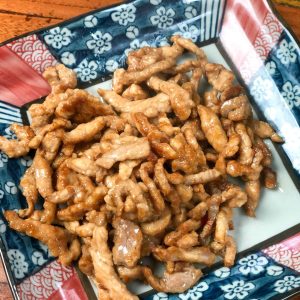 Stir-fry the Pork
