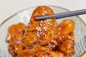 Rice Cooker Cola Chicken Wings