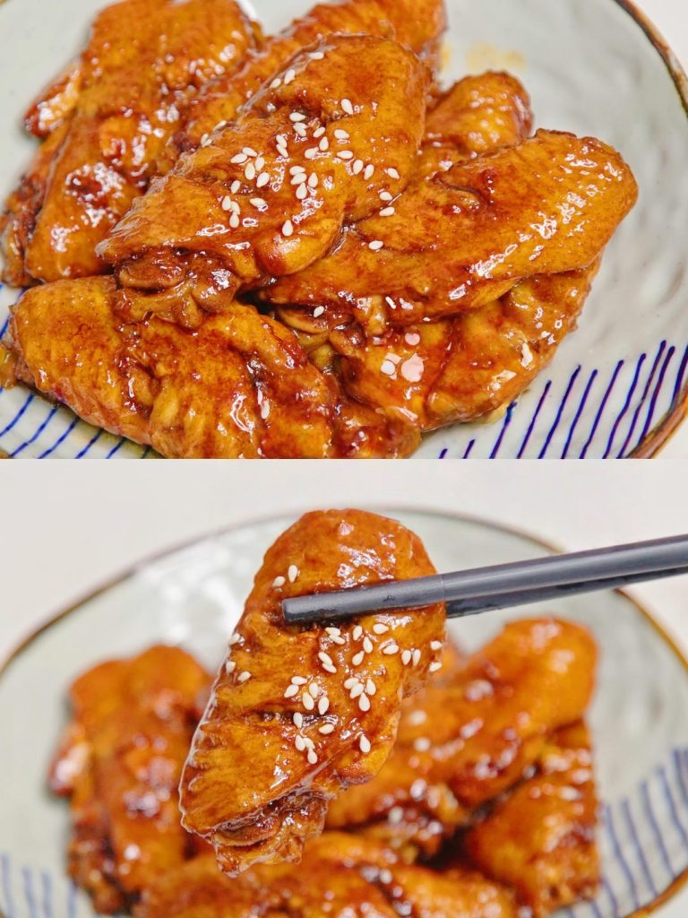 Rice Cooker Cola Chicken Wings
