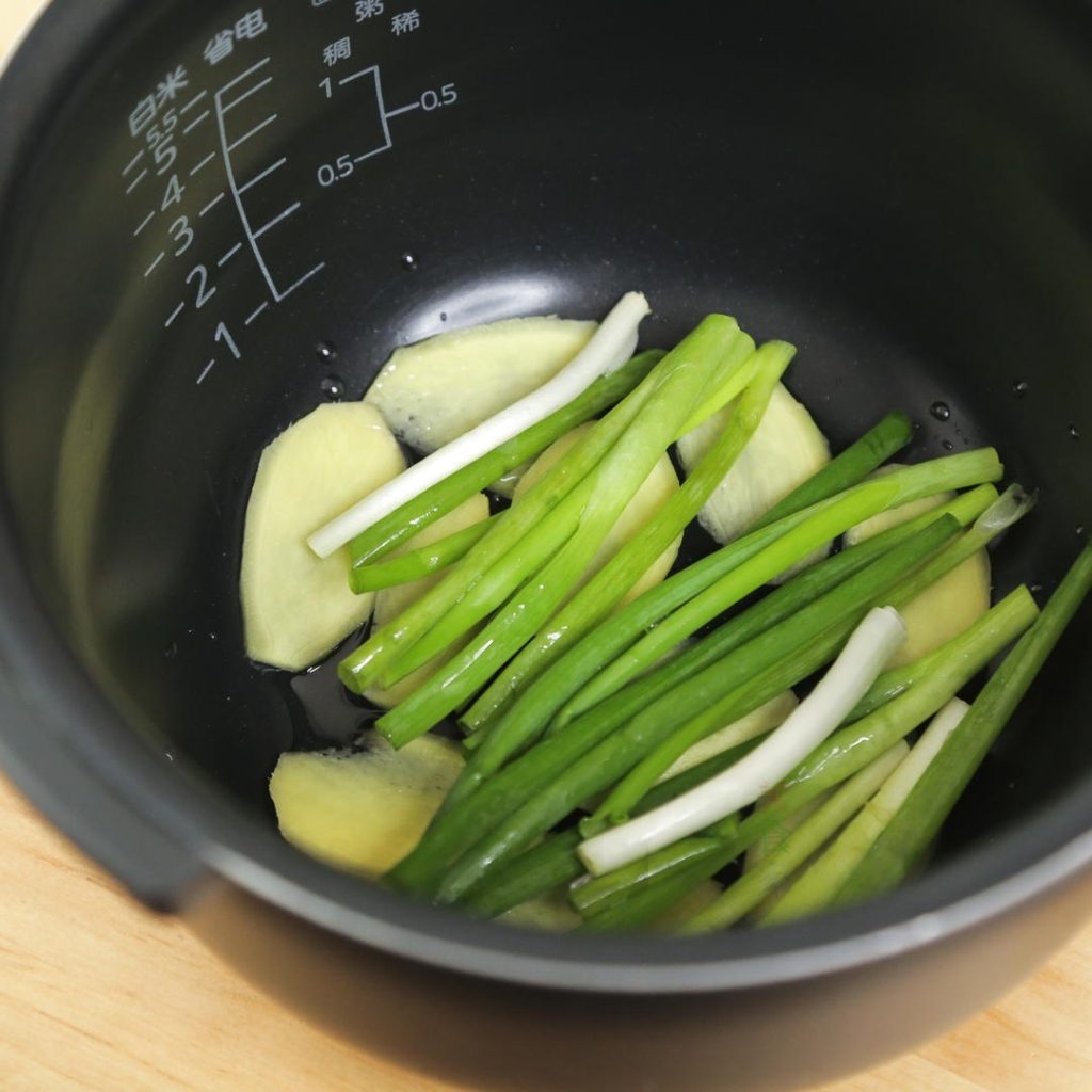 Layer the Rice Cooker