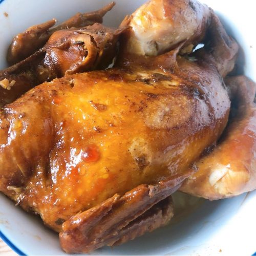 Rice Cooker Whole Chicken