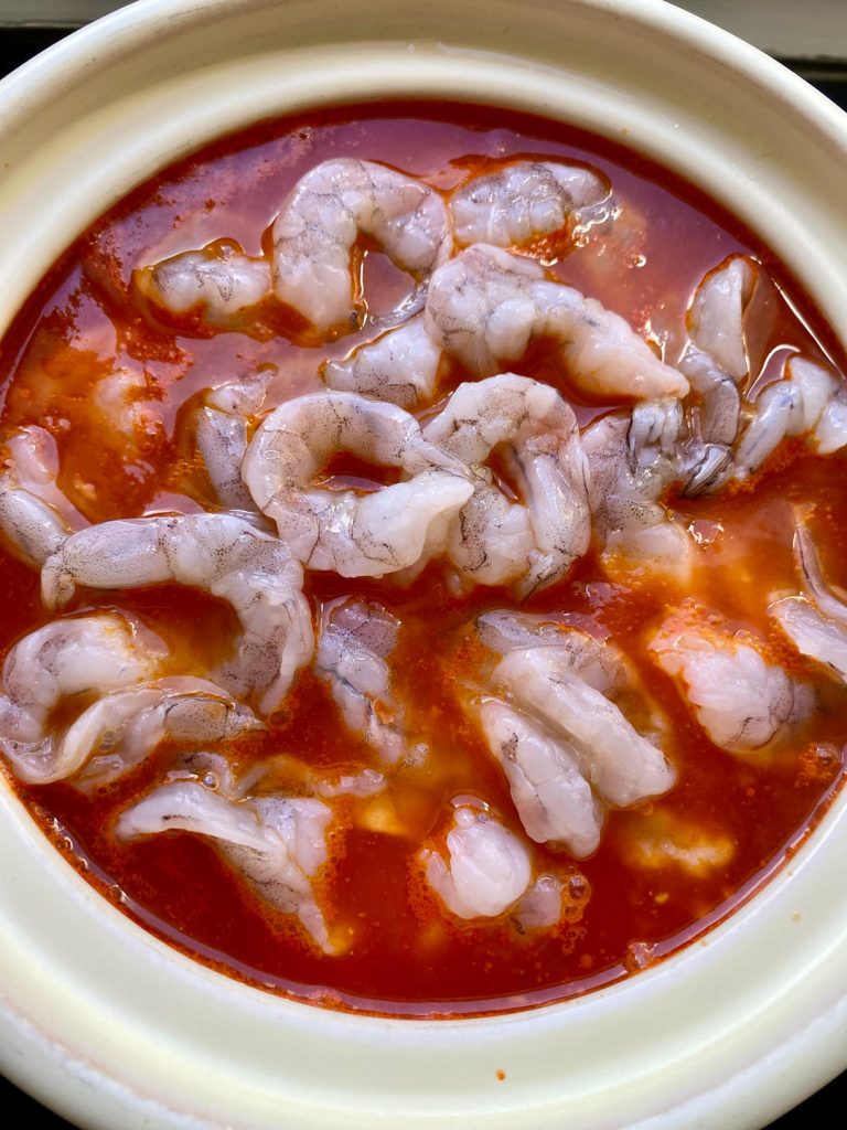 Cook Shrimp & Noodles