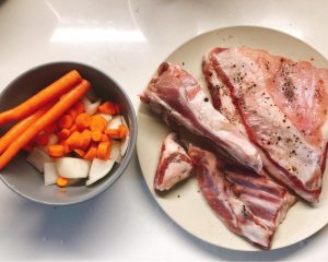 Prep the Lamb and Veggies
