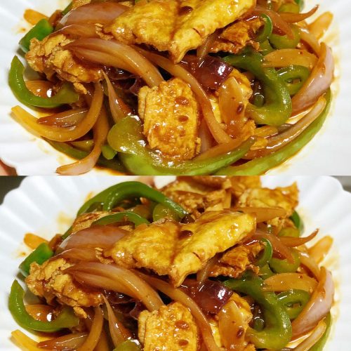 Sauce Stir-Fried Eggs