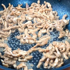 Stir-fry the Pork