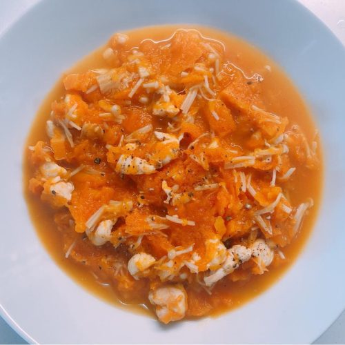 Savory Chicken and Pumpkin Mash