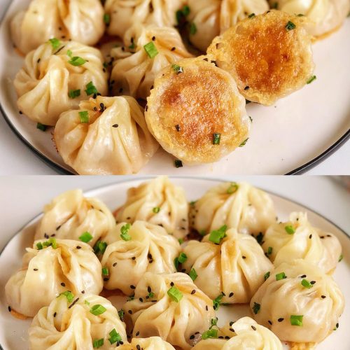 Sheng Jian Bao (Pan-Fried Pork Buns)