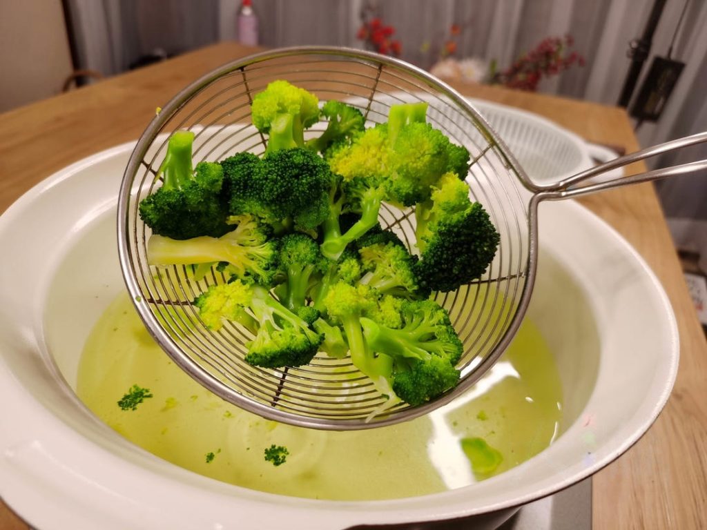 Blanch the Broccoli