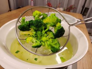 Blanch the Broccoli