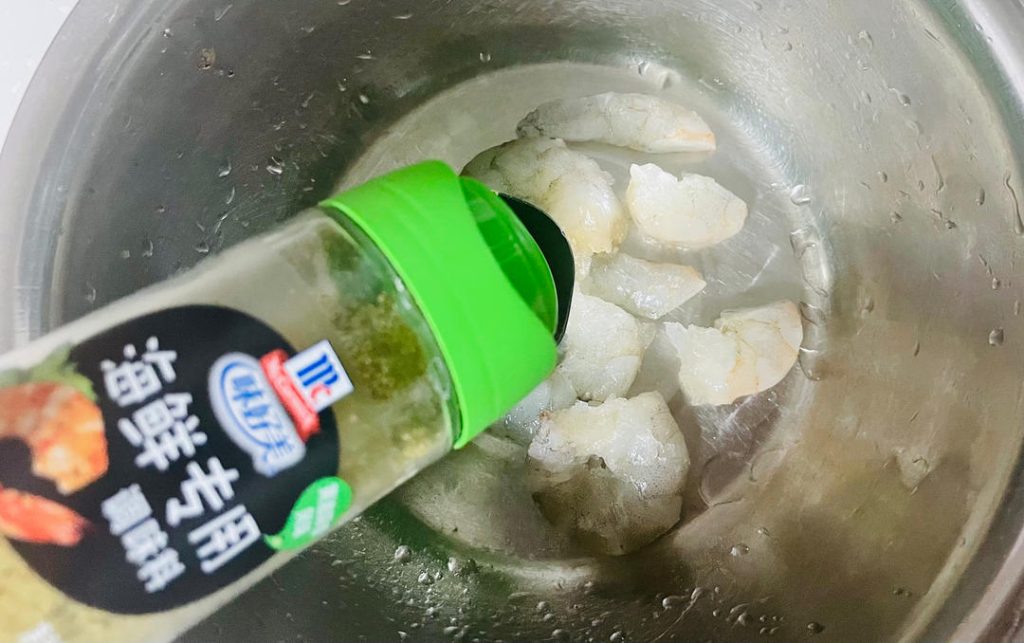 Marinate the Shrimp
