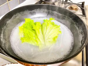 Cook Noodles and Greens