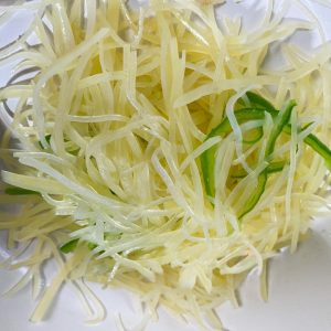 Blanch the Vegetables