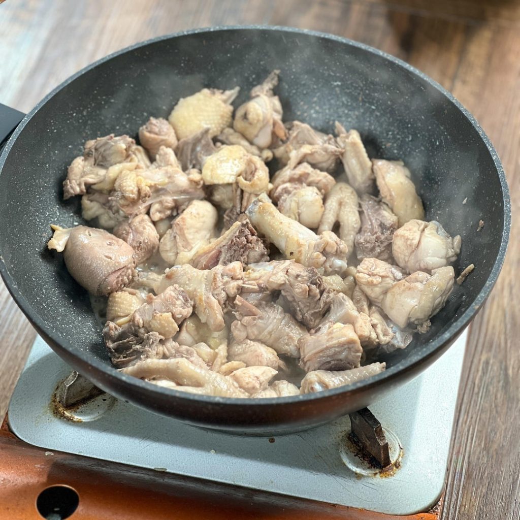 Sear the Chicken