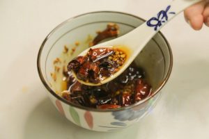 Combine Oil and Sauce