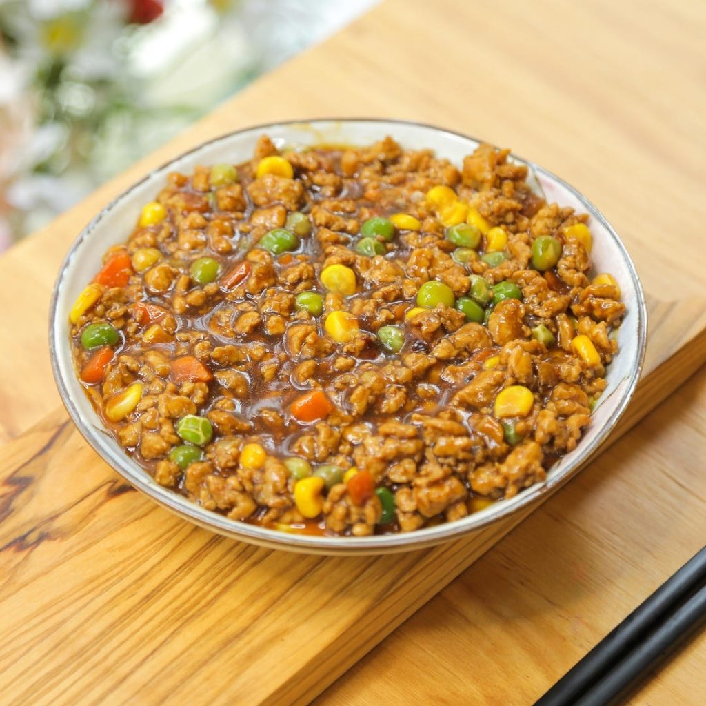 Steamed Egg with Minced Pork (Rou Mo Zheng Dan)